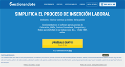 Desktop Screenshot of gestionandote.com